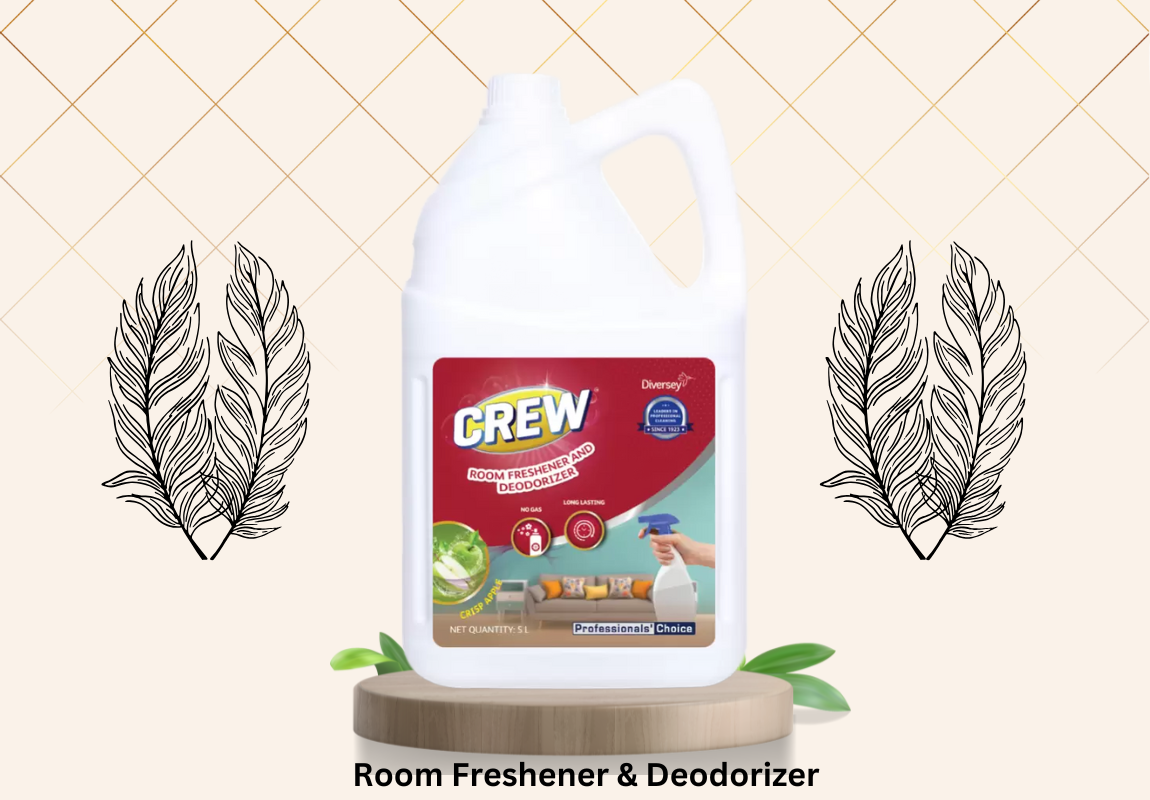Crew Room Freshener And Deodorizer (Crisp Apple) 5L